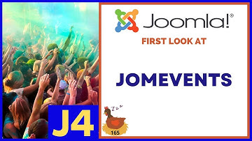 First look at JomEvents for Joomla 4 - 👀 WMW 165