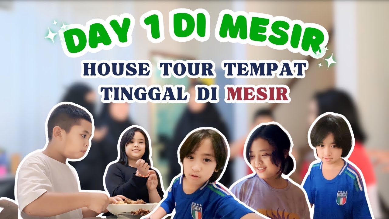 HOUSE TOUR: DAY 1 IN EGYPT #egypt #cairo | EPS 952