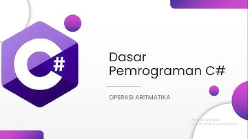 Dasar Pemrograman C# | Operator Aritmatika #tugasPPLGSMKN1Purwokerto #OperatorAritmatika