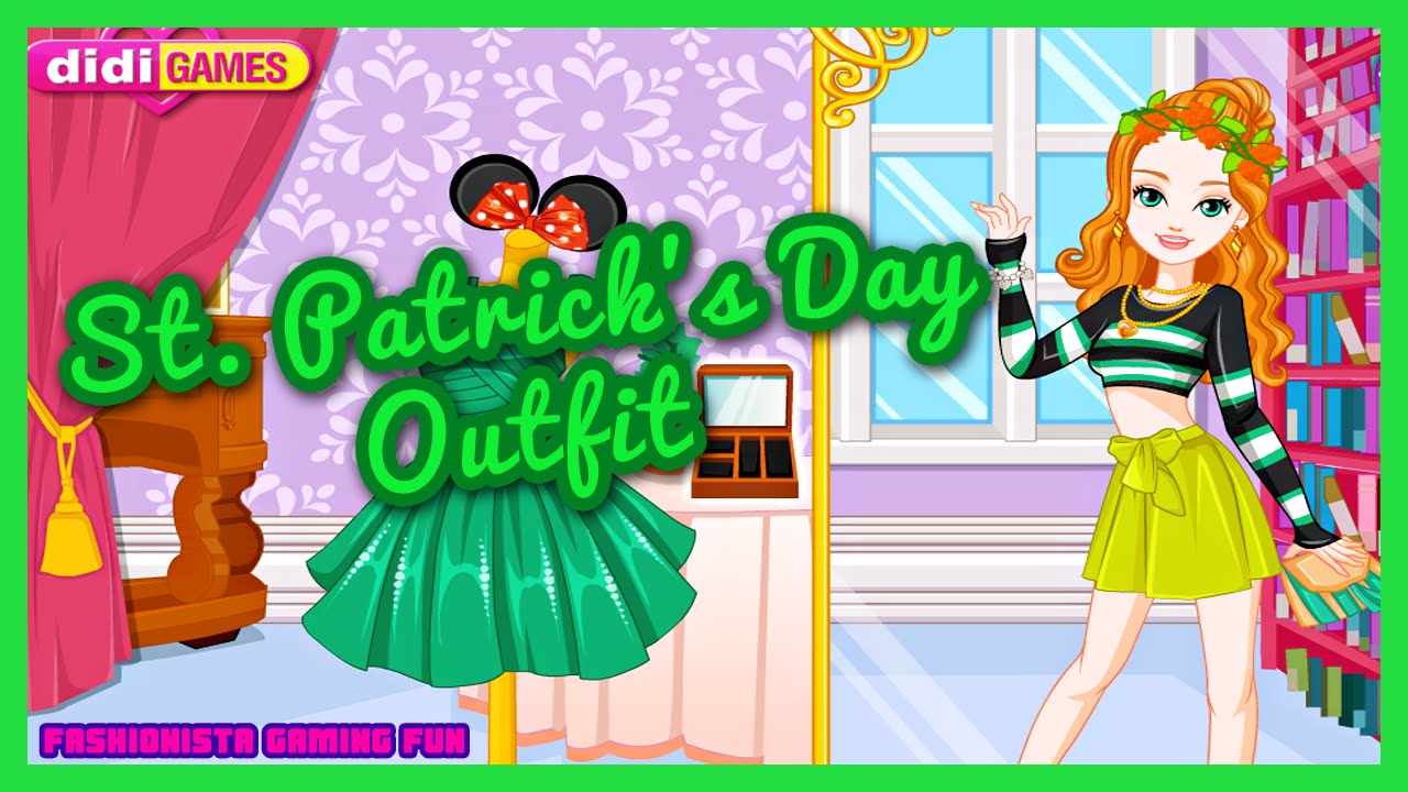 St. Patrick's Day Outfit- Fun Online Fashion Dress Up Games for Girls Teens