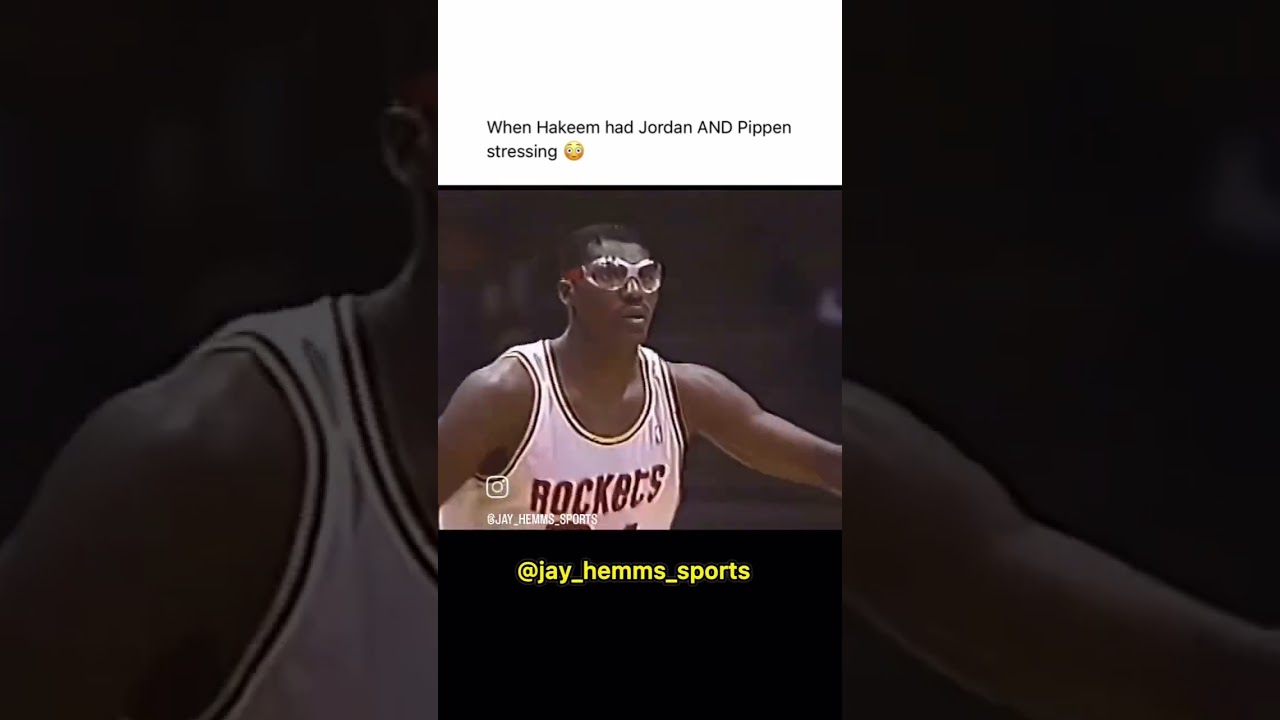 Hakeem Olijuwan vs. Michael Jordan 