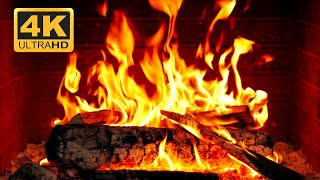 🔥 Cozy 4K Fireplace • Real Burning Logs with Soft, Natural Fire Sounds for Deep Relaxation screenshot 5