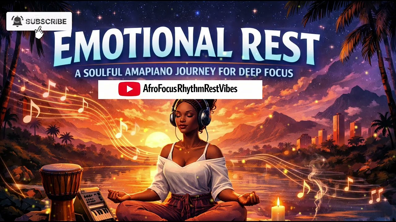 Emotional Rest: A Soulful Amapiano Journey for Deep Focus