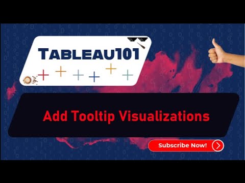 [TABLEAU] Add Tooltip Visualizations