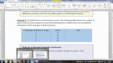 6.1 Lecture - Part 1 of 3 - Math 133