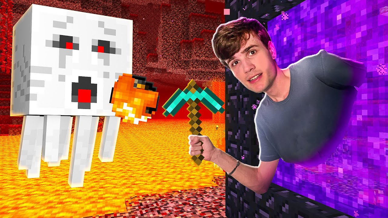 ENTREI DENTRO DO PORTAL - MINECRAFT MUNDO DA AVENTURA #8