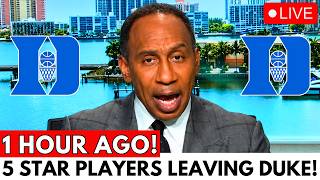 🚨 BREAKING NEWS! DUKE LOSING 5 STAR PLAYERS! SEE WHO THEY ARE! DUKE BASKETBALL NEWS