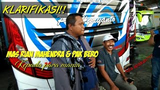 Bos Rian Mahendra Dan Pak Bero  Klarifikasi Kepada Para Mania