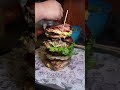 Torre de Hamburguesa, un reto en la ciudad de Puebla 👀🍔