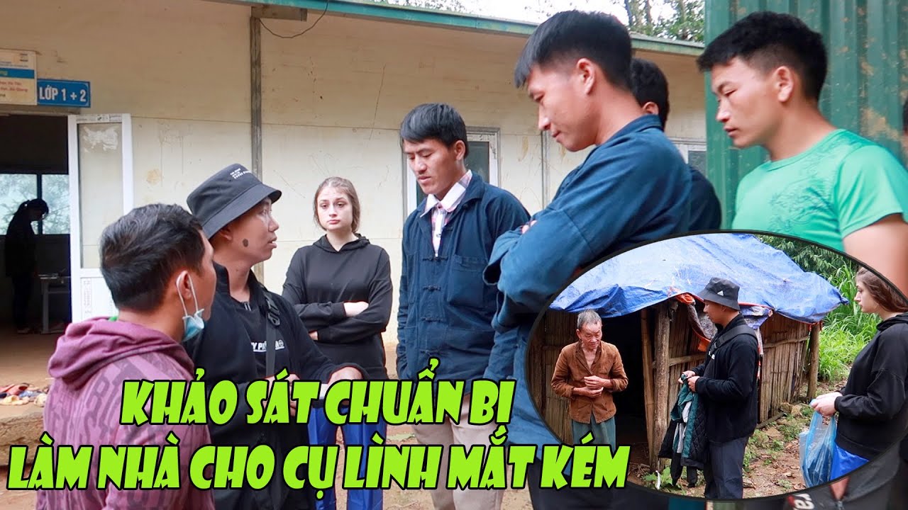 #425 Đến Thăm Cụ Lình Mắt Kém - Khảo Sát Chuẩn Bị Làm... - youtube