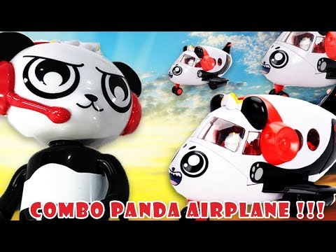 ryan's world toys combo panda airplane