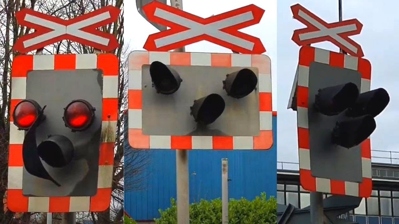 Abandoned Trafford Park Ashburton Road West Level Crossing, Manchester