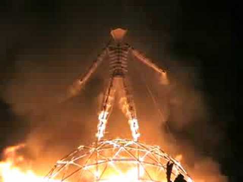 Burning Man 2004/ Man burn