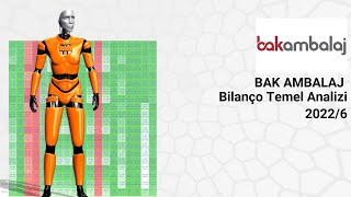 BAKAB - BAK AMBALAJ hissesinin 2022 yılının 6. ayına ait bilanço analizi BAKAB - BAK AMBALAJ hissesinin 2022 yılının 6. ayına ait bilanço analizi