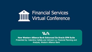Financial Services Virtual Conference - Western Alliance Bank