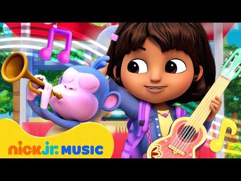 Dora the Explorer New Music Marathon w/ Boots, Backpack, Swiper & MORE! | Nick Jr. Music