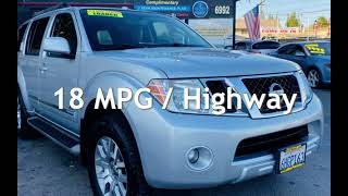 2008 Nissan Pathfinder LE V8 for sale in SAN DIEGO, CA 2008 Nissan Pathfinder For Sale
