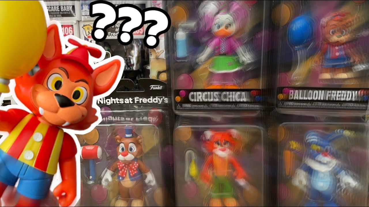 Five Nights at Freddy's: Security Breach Circus Foxy Funko Action Figure