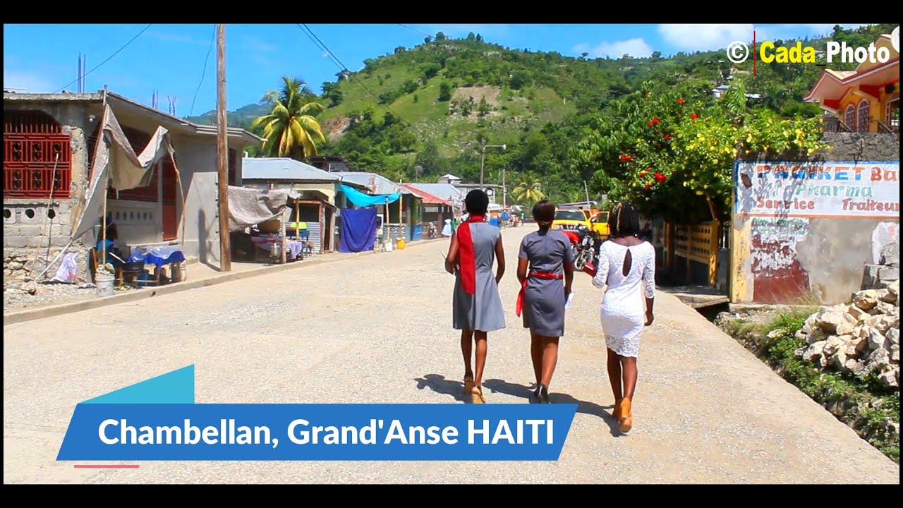Un petit coup d'oeil sur la ville de Chambellan, Grand'Anse HAITI YouTube