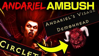 I Killed Andariel Until She Dropped Andariel's Visage - Diablo 2 Resurrected