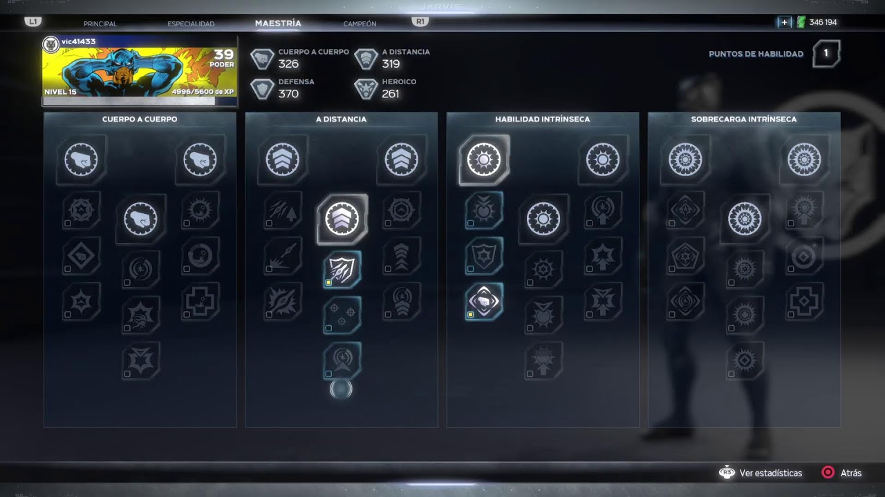 Vibing en Marvel Avengers (historia de Black Panther)