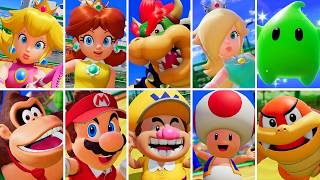 Mario Tennis Fever - All Character Entrances