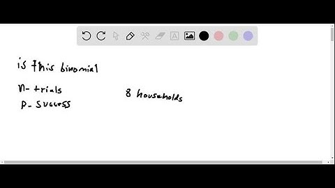 determine whether the experiment is a binomial experiment. If it is, identify a success, specify th…