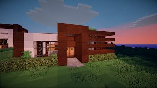 how to make a 15x15 Modern house Tutorial!