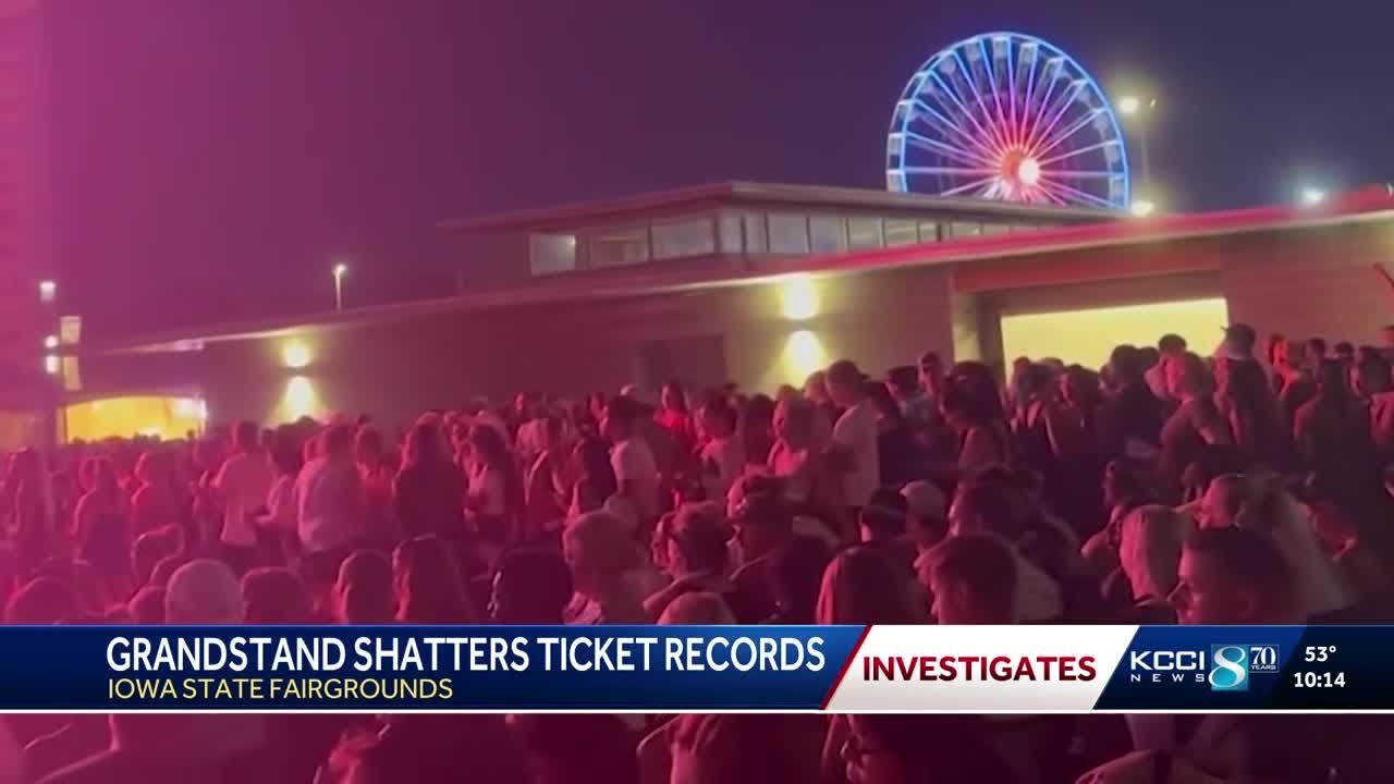 KCCI Investigates: Behind the Iowa State Fair's record-breaking Grandstand lineup