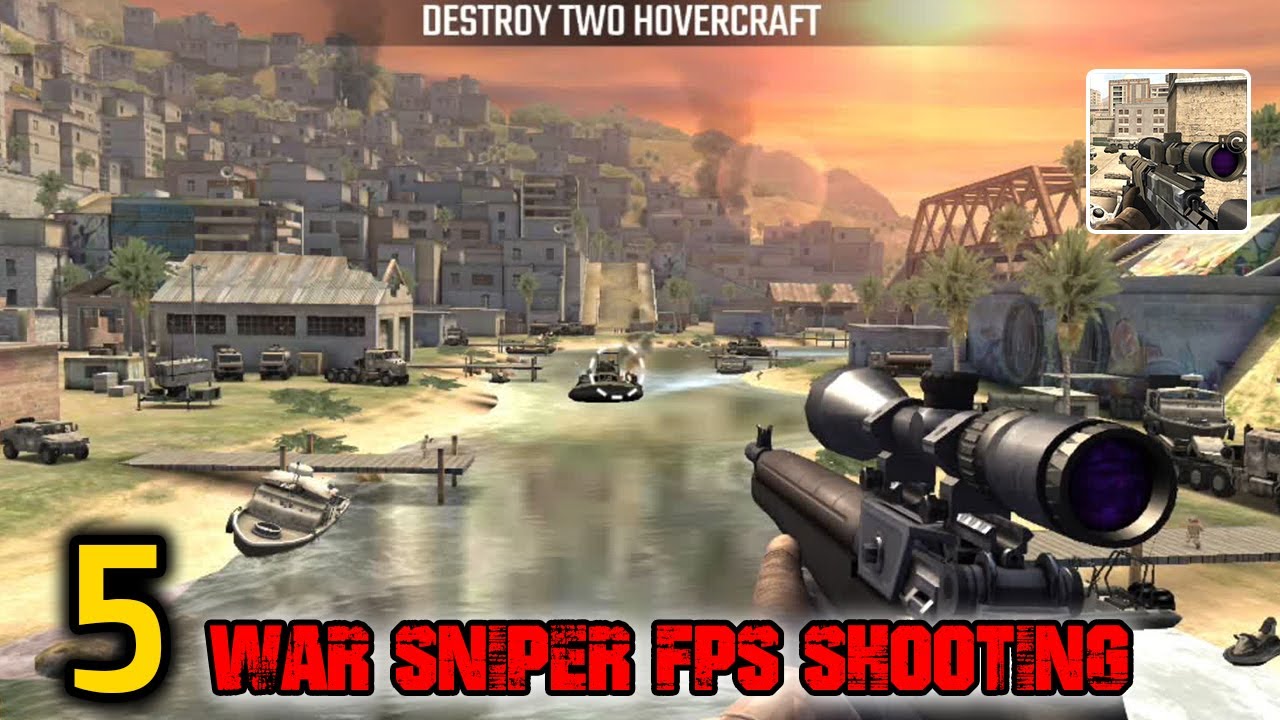 War Sniper Carlton Mission Z2 Gameplay 1-10 Boss 1