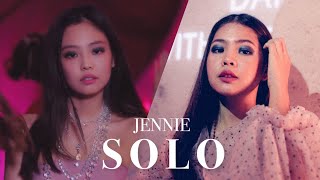 JENNIE SOLO makeup แต่งหน้าตามเจนนี่ สโมคกี้จัดเต็มแซปลื้ม(engsub) ✨ | Brinkkty screenshot 3