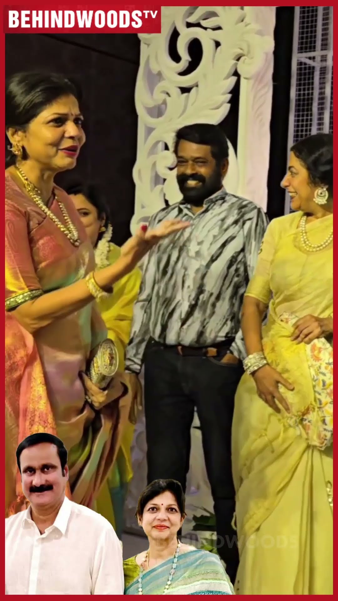 'வாங்க, வாங்க Anbumani Sir வரலையா?' ? Sowmiya Anbumani கிட்ட நலம் விசாரித்த Suhasini