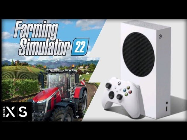 Farming Simulator 22 Gameplay Xbox Series S (Xbox Game Pass) 