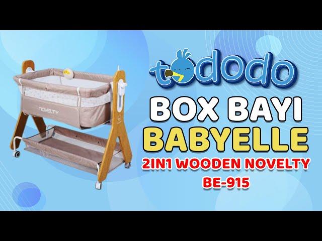 BOX BAYI VIRAL!!! BABYELLE 2IN1 WOODEN NOVELTY!!! - YouTube