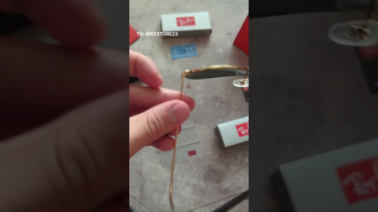 Очки Ray-Ban Aviator 3025. Больше моделей в нашем телеграме: @RZSTORE23