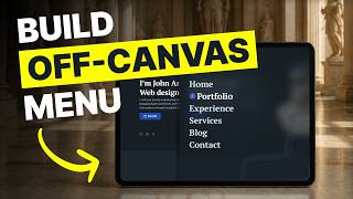 Mosaic Off-Canvas Menu | Slide-In Navigation with Icon Toggle in WordPress