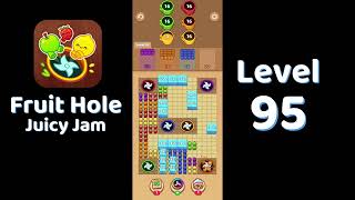 🎯 Fruit Hole Level 95 Walkthrough | Fun Fruit Puzzle Game 🍓 | SolutionGuruji