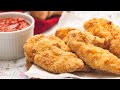 The Secret to Crispy BAKED Chicken Tenders