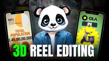 How To Edit 3D Viral Instagram Reels 🔥using Premiere Pro | Live Reel Editing Class | Edit with Panda