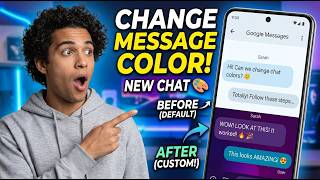 Details How to Change Text Message Color on Android | Google Messages (Easy Method!) News