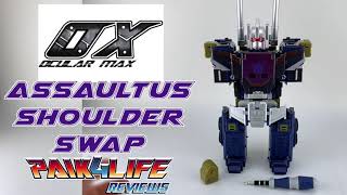 Ratchet Repair Bay Ocular Max Assaultus Shoulder Swap Tutorial