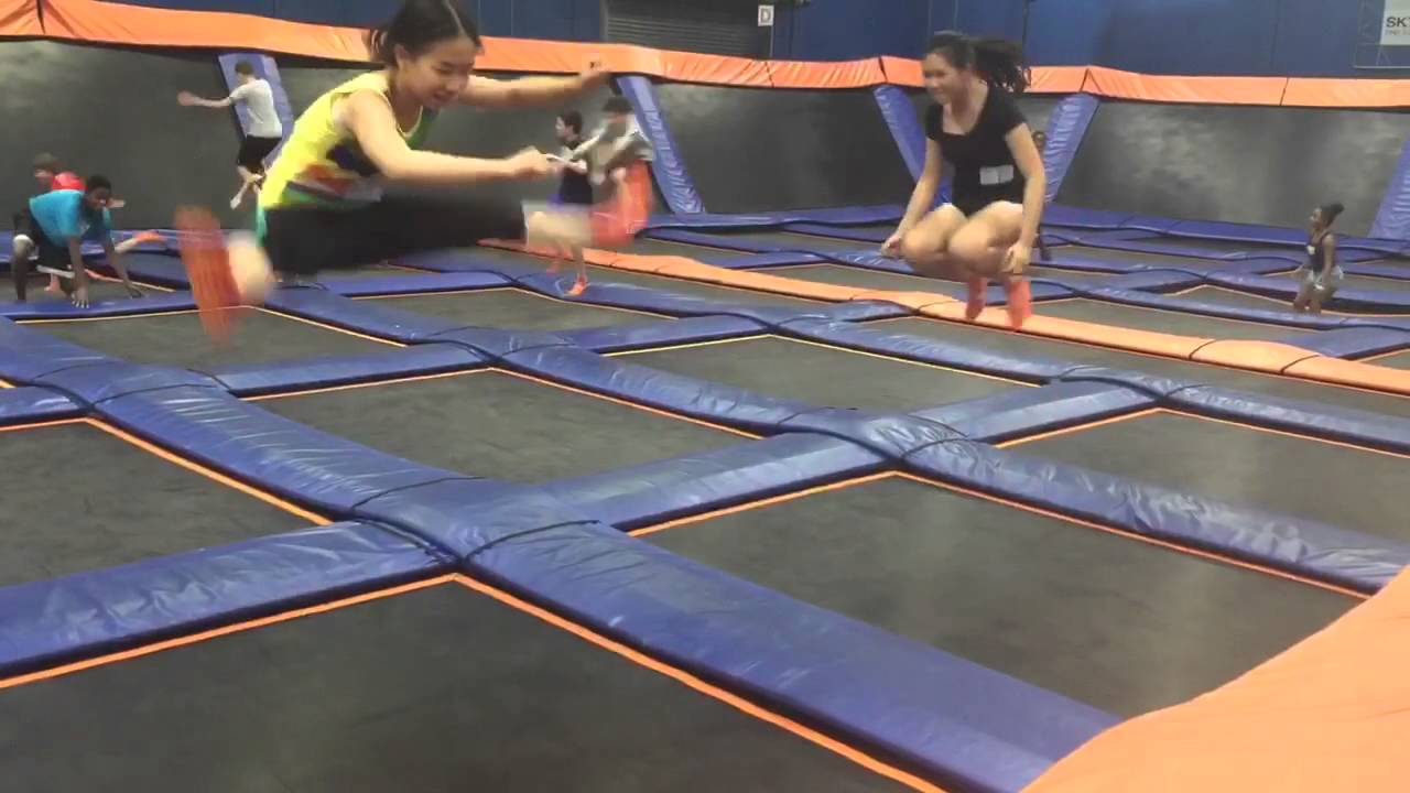 Trampoline 1st Trial YouTube