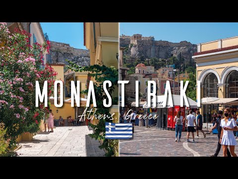 Lively Monastiraki Athens, Greece | Syntagma Square | Ermou street | Athens City Tour