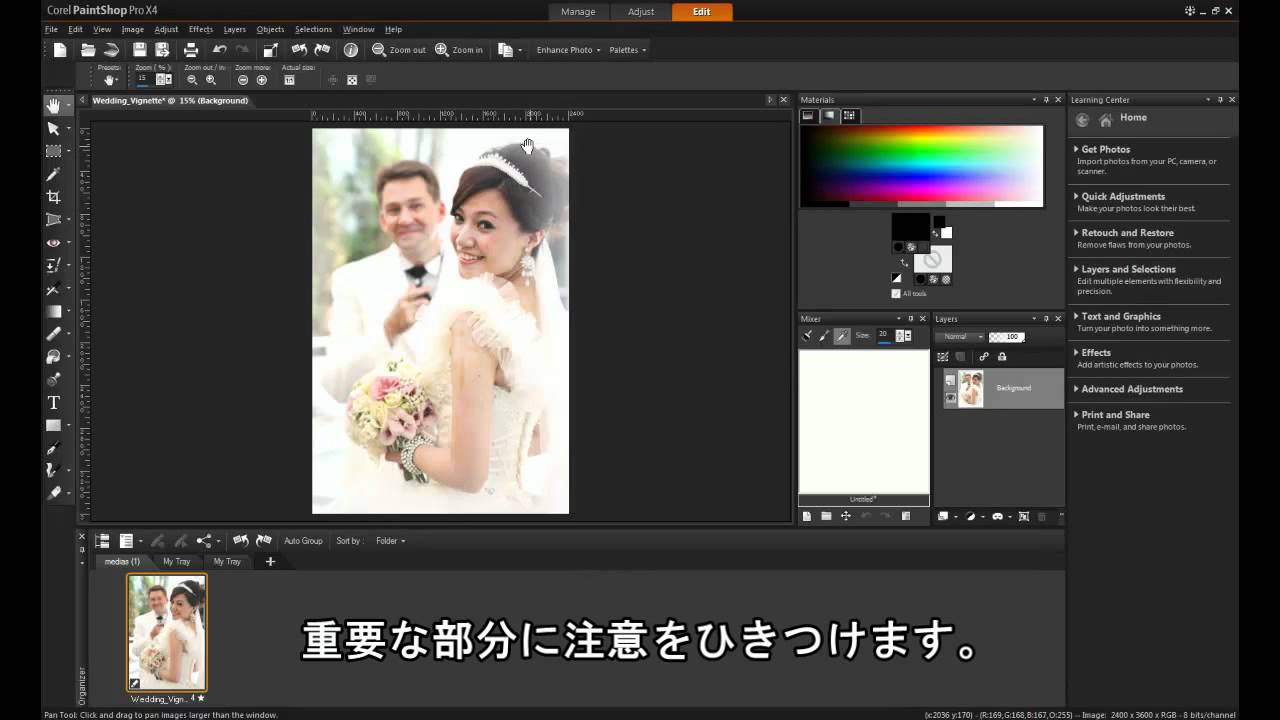 ビネット効果 Youtube