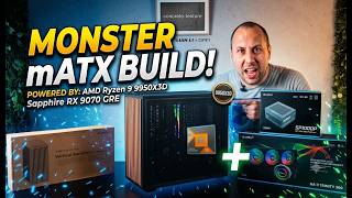 Building the Lian Li B4 Compact Gaming PC! (Ryzen 9 9950X3D + RX 9070 GRE)