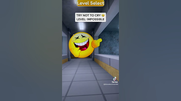 TRY NOT TO CRY 🤧 (LEVEL IMPOSSIBLE)