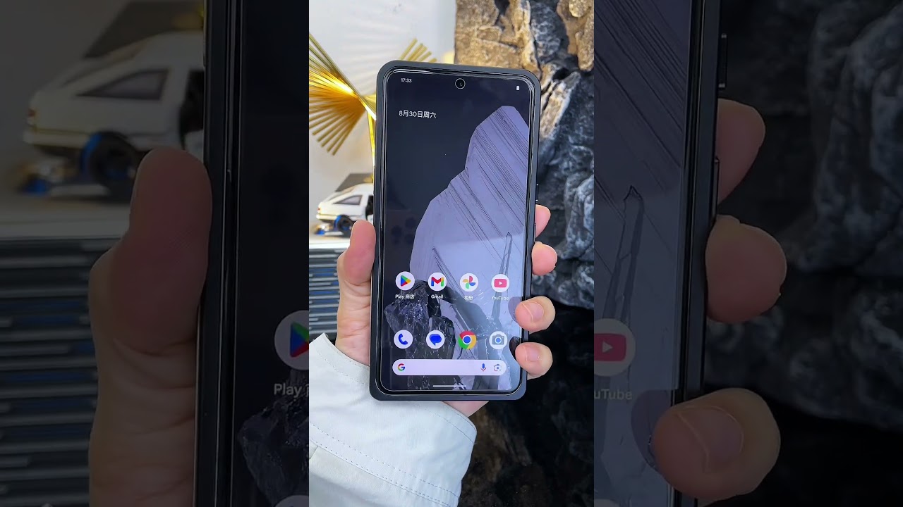 Google Pixel 8 Pro phone case you've never seen before! No back panel design! Aluminum alloy frame