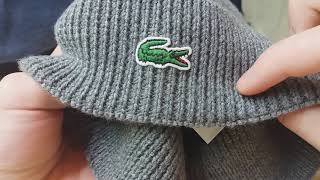 Обзор на шапку Lacoste - Видео от Nikita Cold