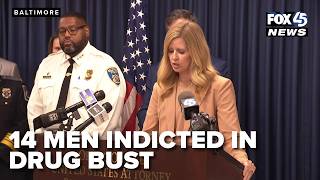 14 men indicted in open-air drug market federal investigation