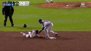 SF@CHC: Contreras cuts down Nunez stealing second